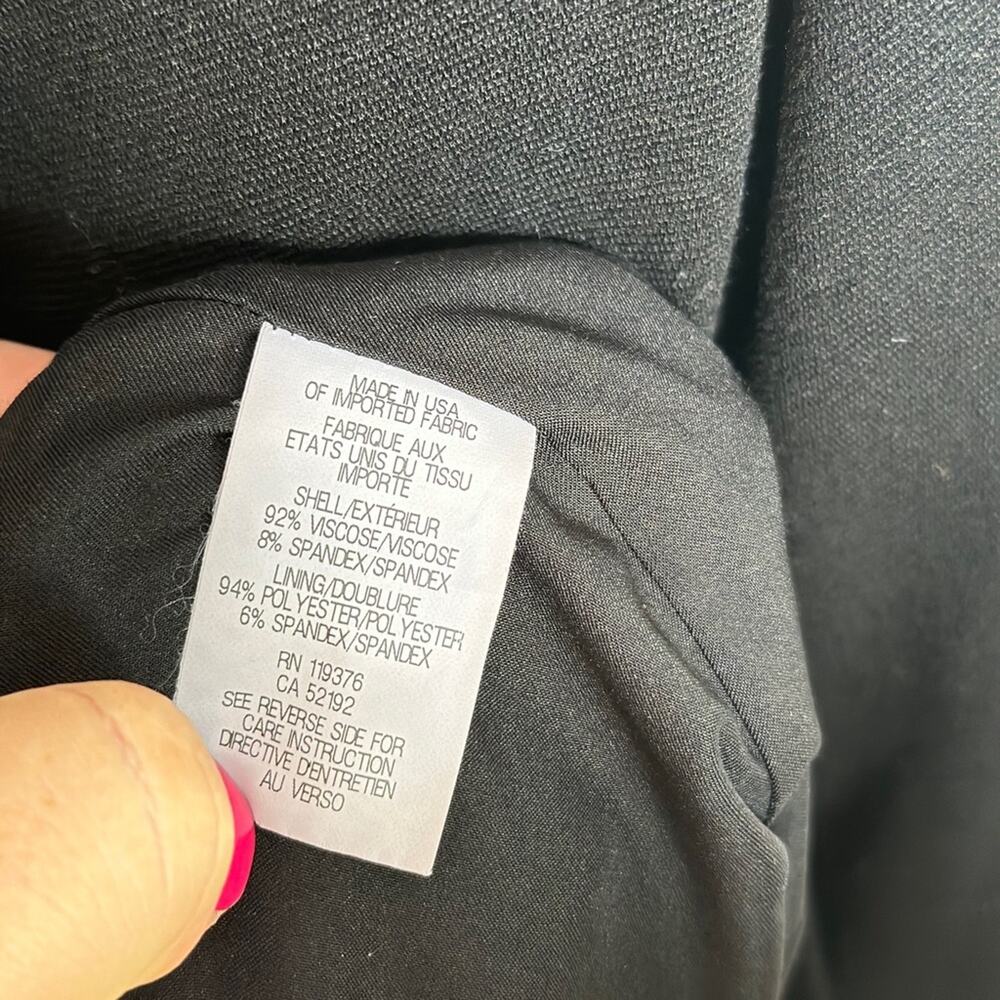 HELMUT LANG Collarless Blazer Single Button Class… - image 7